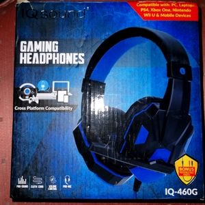Gaming headphones with mic